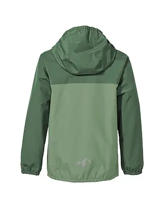 VAUDE | Chaqueta de lluvia para niños Turaco III | dunkelgrün
